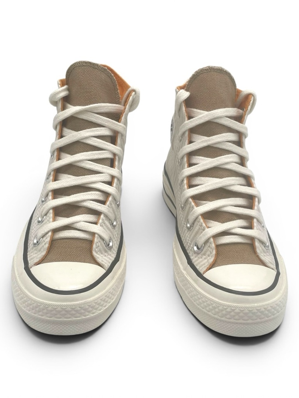 Converse Chuck Taylor High Top Cream Stripe Unisex W5.5 M3.5 EU36 - Picture 4 of 10